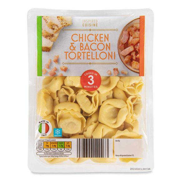 Chicken & Bacon Tortelloni 300g Inspired Cuisine